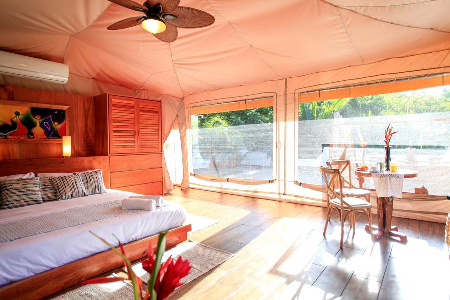 Luxury Tent with a Private Jacuzzi and Beachfront Views in Santa Teresa, Costa Rica