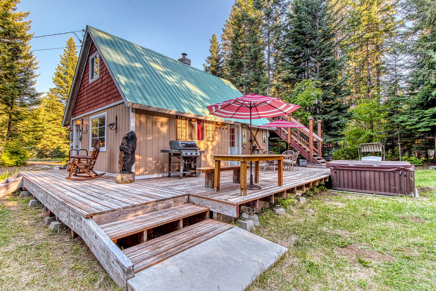 Cabin with Hot Tub Leavenworth, Washington