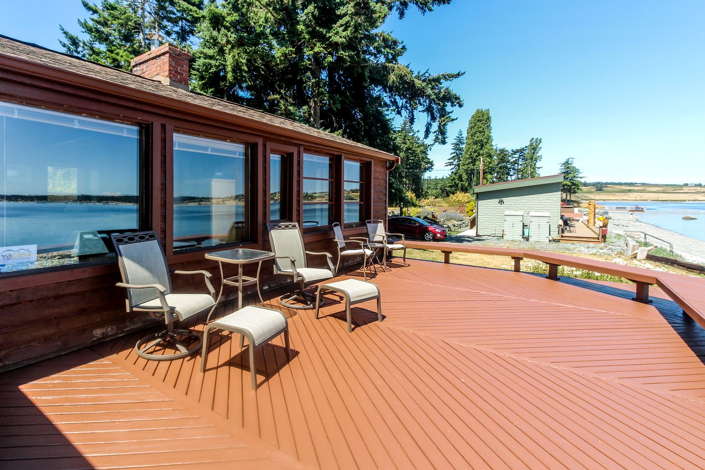 Beachfront Cabin Rental in Penn Cove, Washington