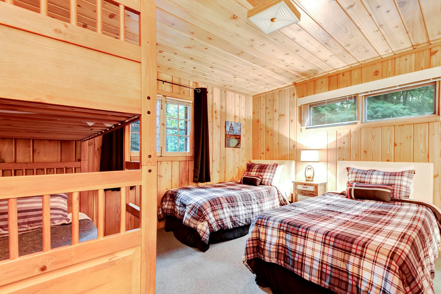 Cabin Three Lakes, Wisconsin Glamping Hub