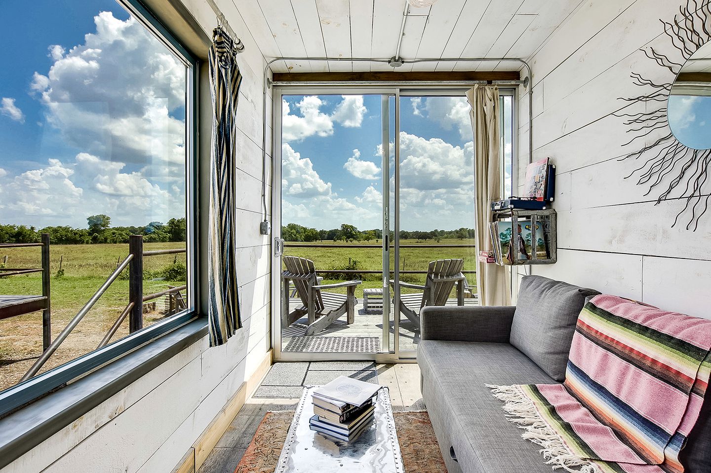 Modern and Rustic Vacation Rental near Round Top Antiques Fair in Southeast Texas