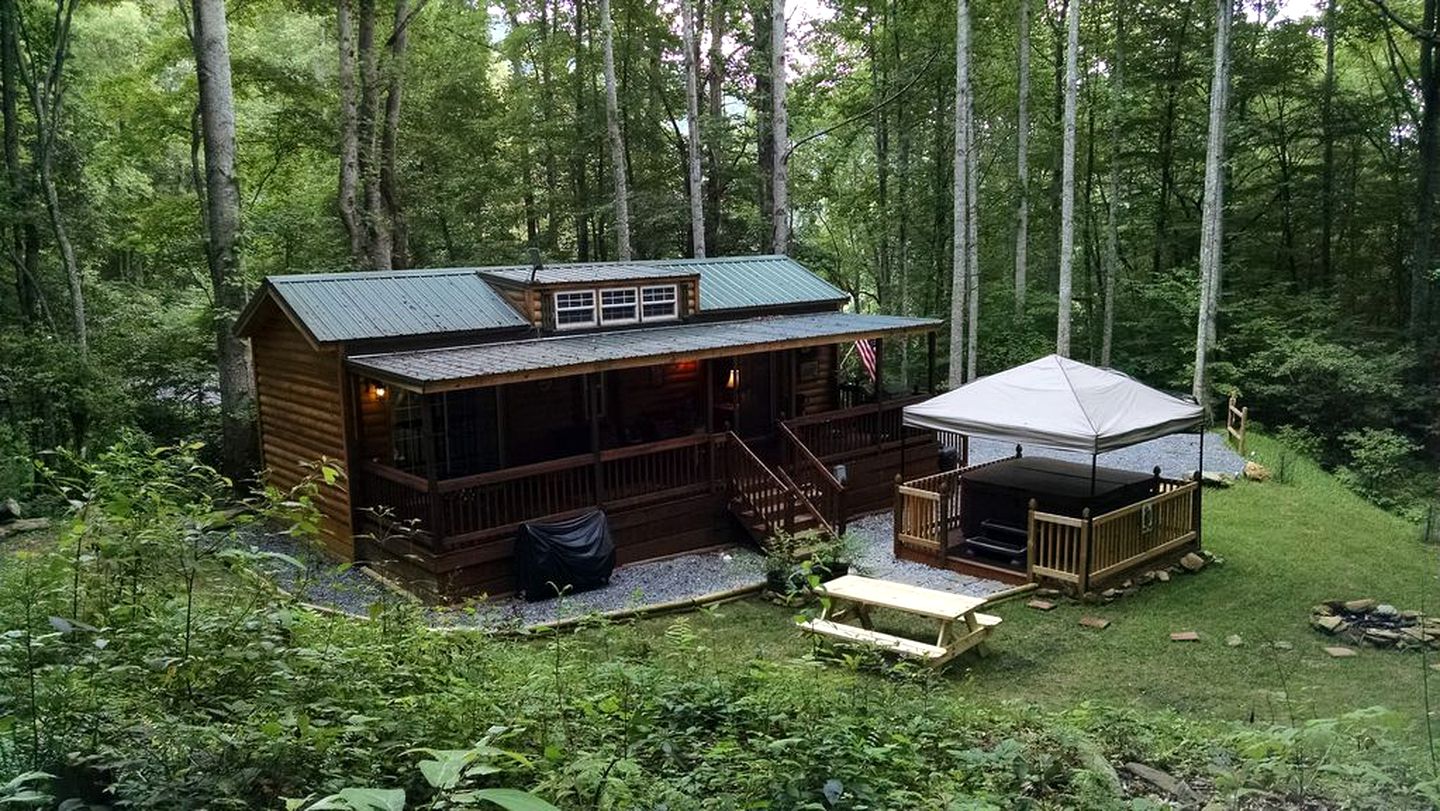 Cabin Rental in Haywood County near Smoky Mountains, North Carolina