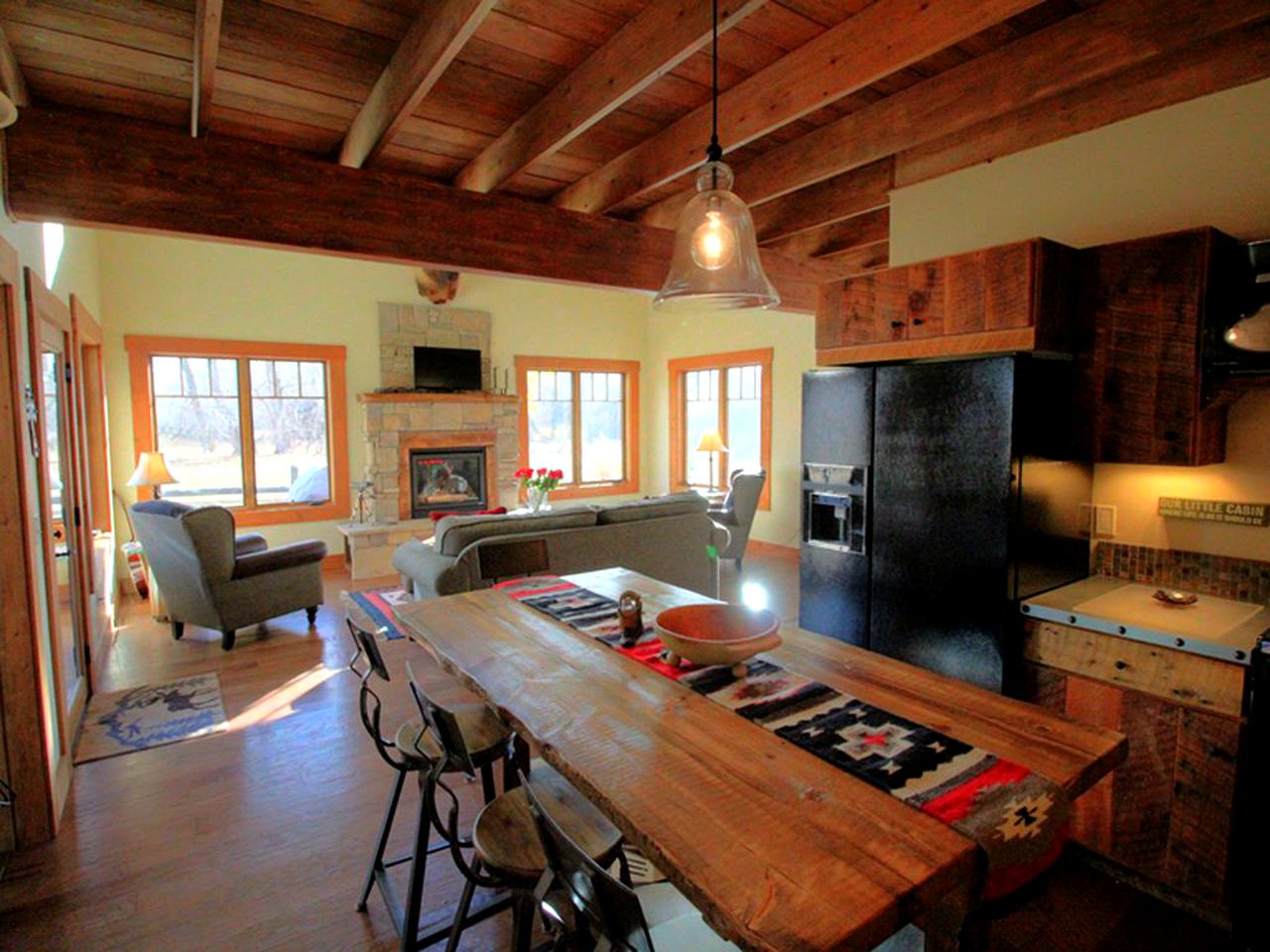 Western Ranch Cabin Getaway on the Big Hole River in Montana