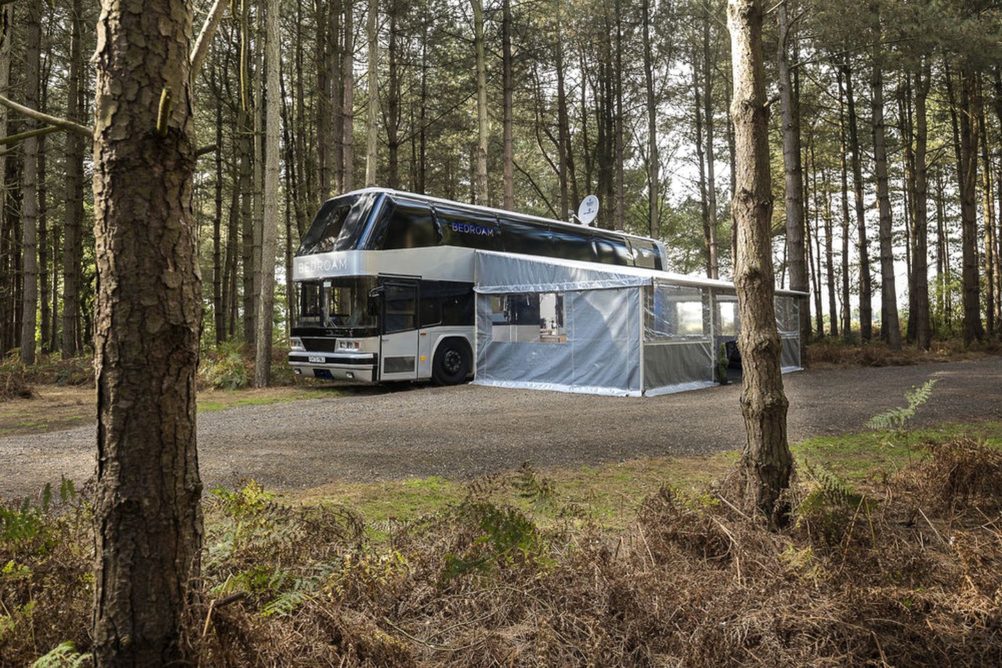 Unique Campervan Rental with Japanese-Style Sleeping Pods in England