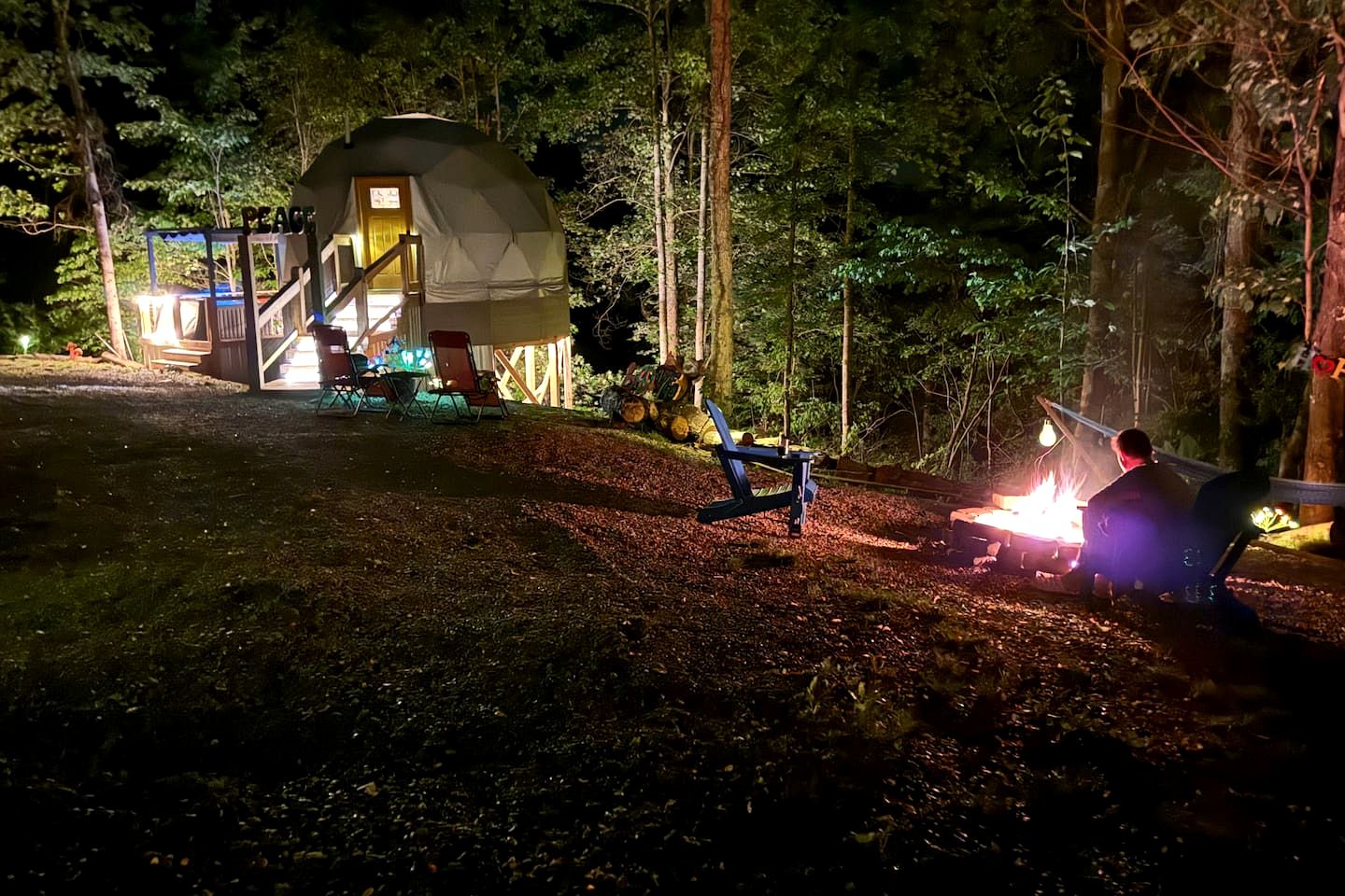 Cozy Dome Stay with Hot Tub near Natural Bridge & Red River Gorge, Kentucky