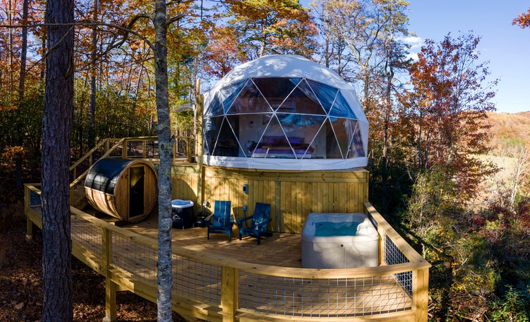 Domes (United States of America, Balsam Grove, North Carolina)