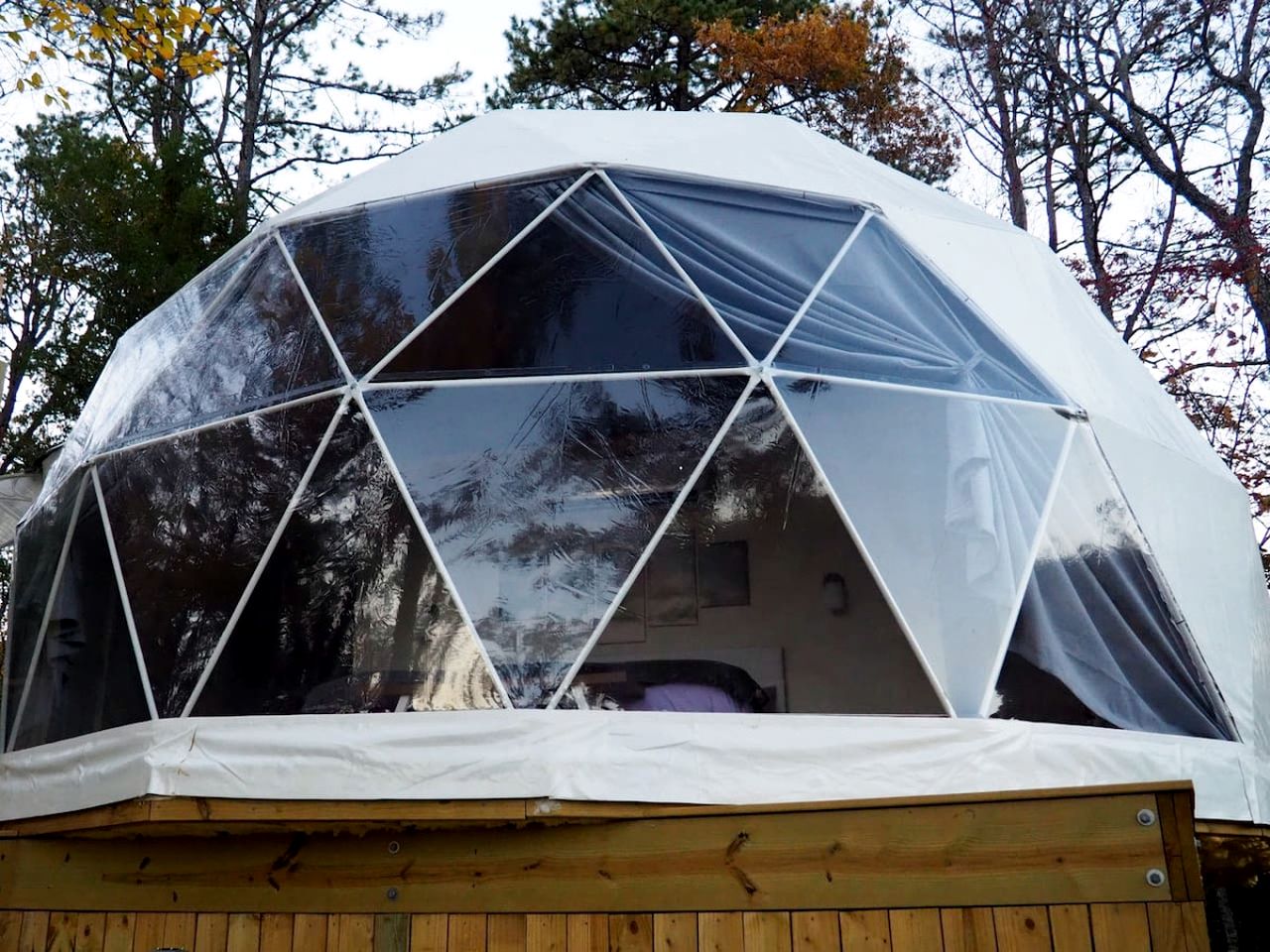 Luxury Geodome with Sauna, Hot Tub & Mountain Views near Pisgah National Forest, North Carolina