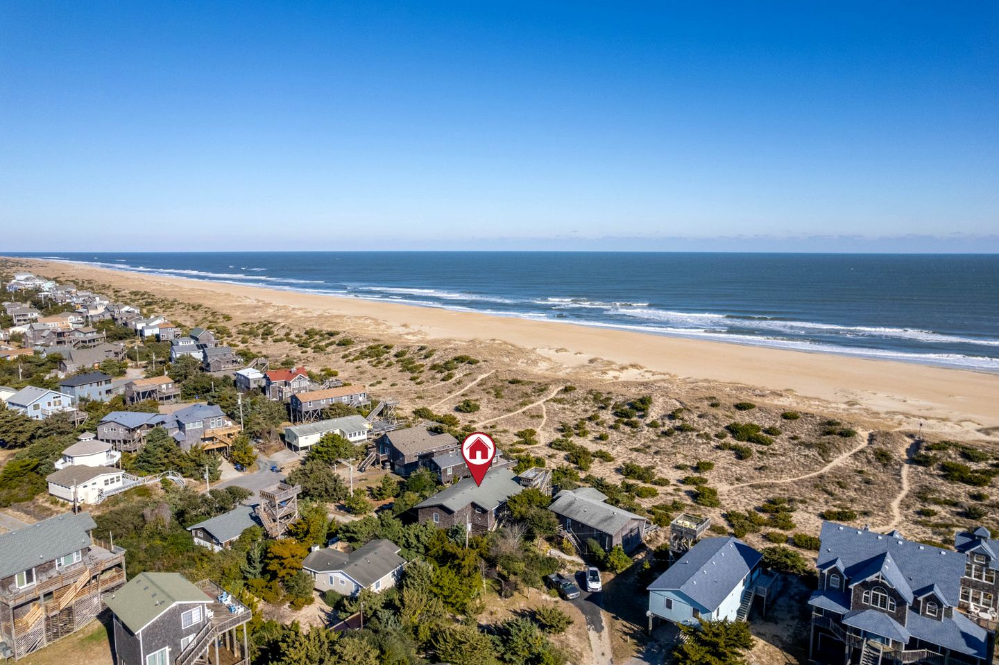 Incredible Unique Beach House with Stunning Sea Views for an Unforgettable Coastal Escape in Avon, North Carolina