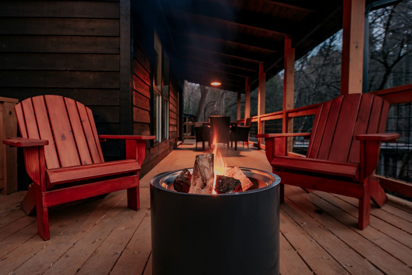 Hygge Hollow Cabin on Fightingtown Creek in Blue Ridge, GA