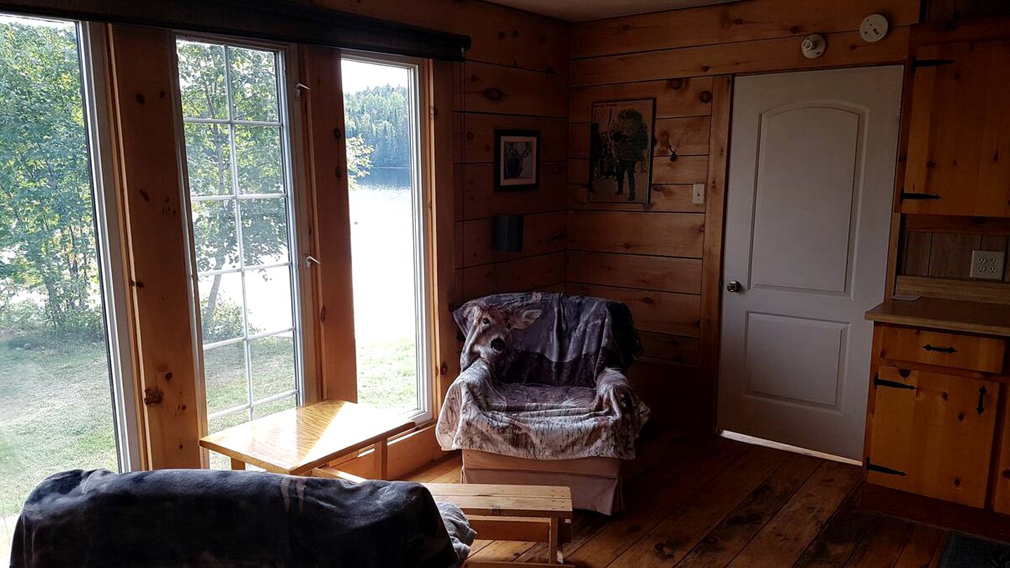 Rustic Cabin Rental on Onaping Lake Perfect for a Romantic Getaway in Ontario