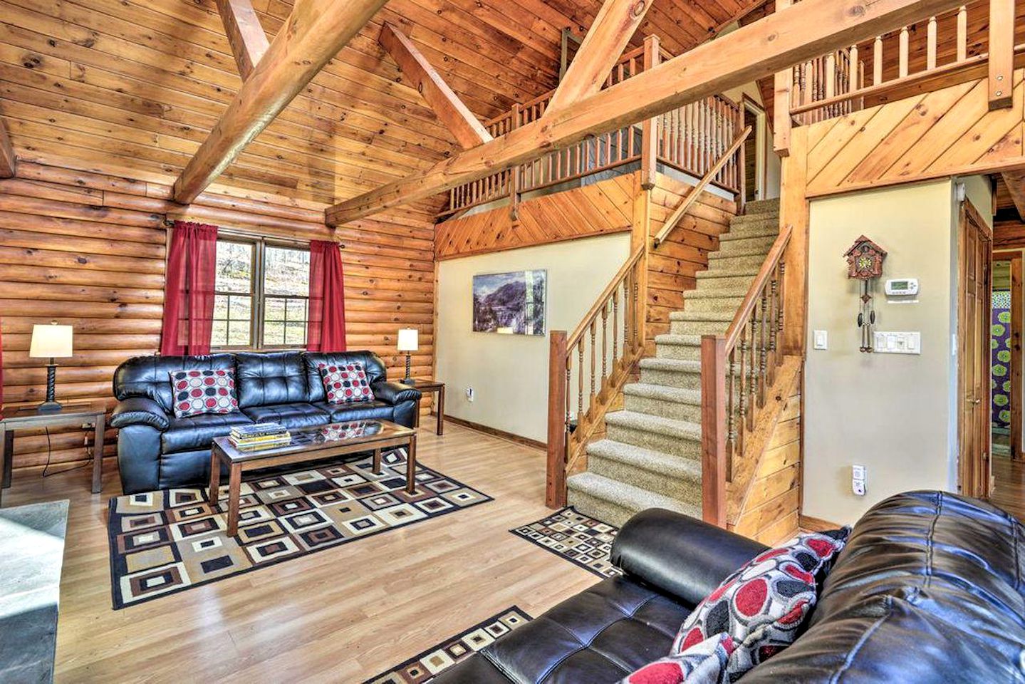 Delightful Log Cabin in the Pocono Mountains near Scranton, Pennsylvania