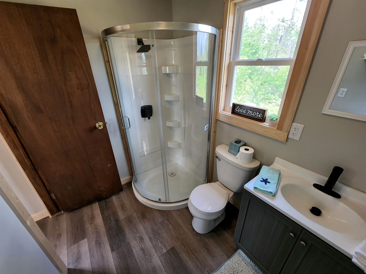 Secluded Rustic Cabin with Hot Tub Near Pere Marquette River in Big Rapids, Michigan