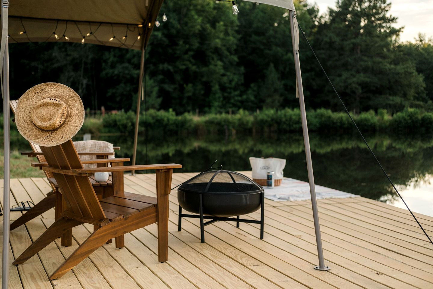 Idyllic Tented Cabin Great for a Romantic Getaway in South Carolina