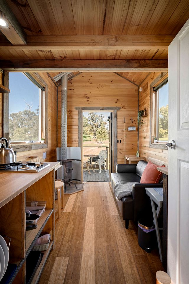 Idyllic Tiny House Loft with Amazing Surrounding Open Fields and Wildlife in Victoria, Australia