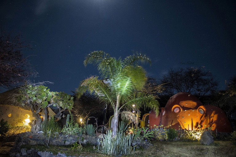 Some of the beautiful dome rentals. Lake Chapala is just on the doorstep.