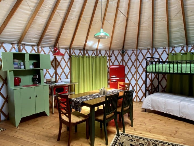 Yurts (Granville, New York, United States of America)