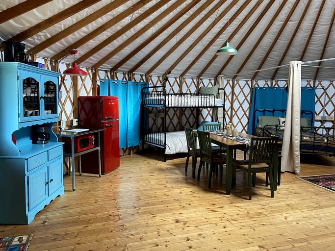 Yurts (Granville, New York, United States of America)