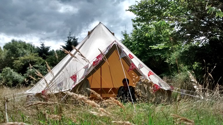 Secluded Bell Tent Surrounded by Pembrokeshire Coast National Park in Wales | Bell Tents (Clynderwen, Wales, United Kingdom)