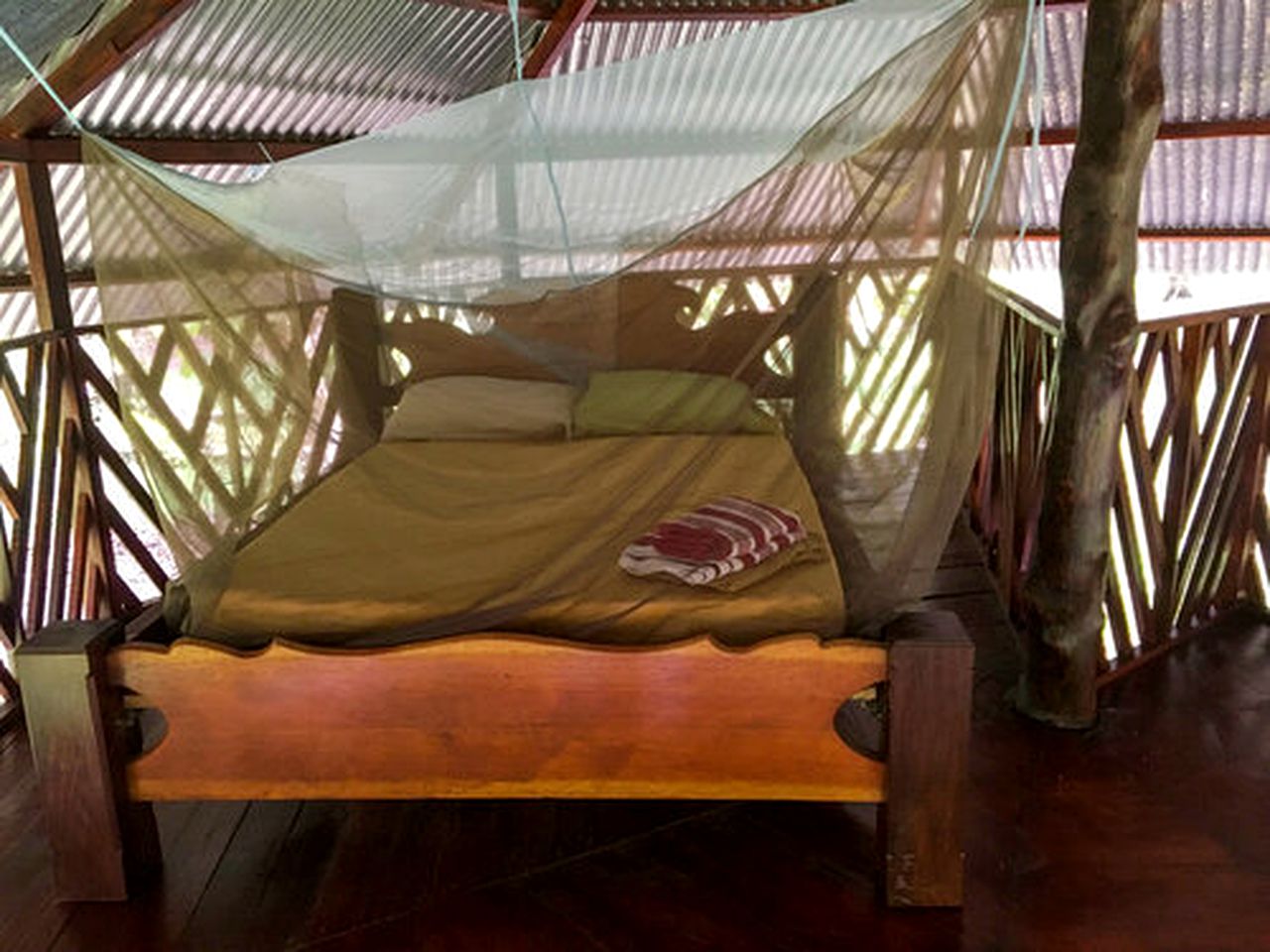 Jungle Hut in Tropical Gardens for Glamping in Costa Rica