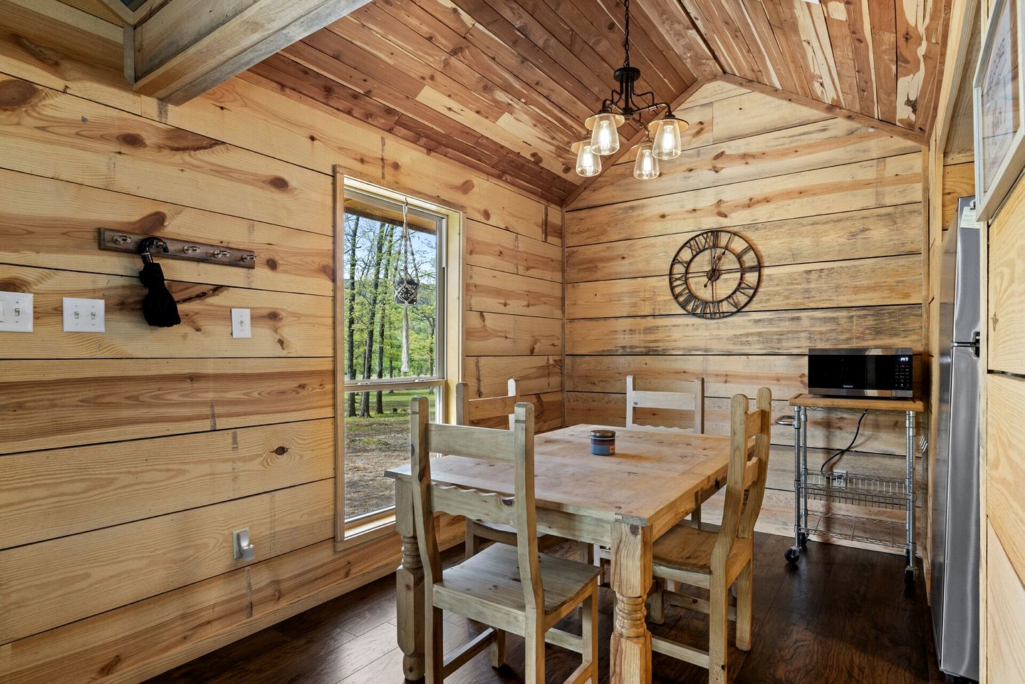 Impressive Cabin Surrounded by Trees in Nashoba, Oklahoma