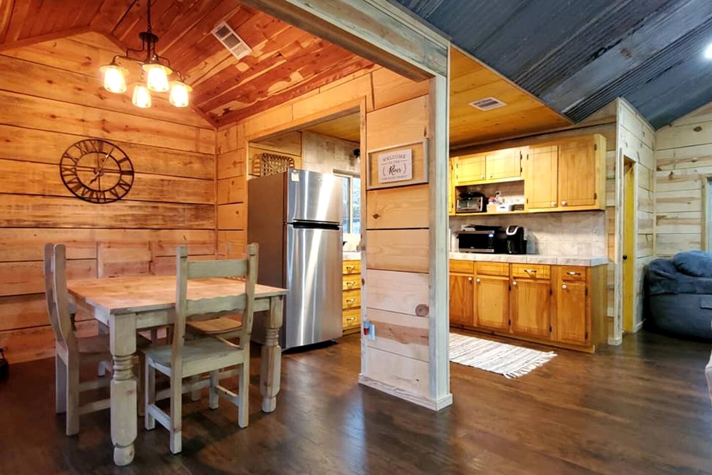 Impressive Cabin Surrounded by Trees in Nashoba, Oklahoma