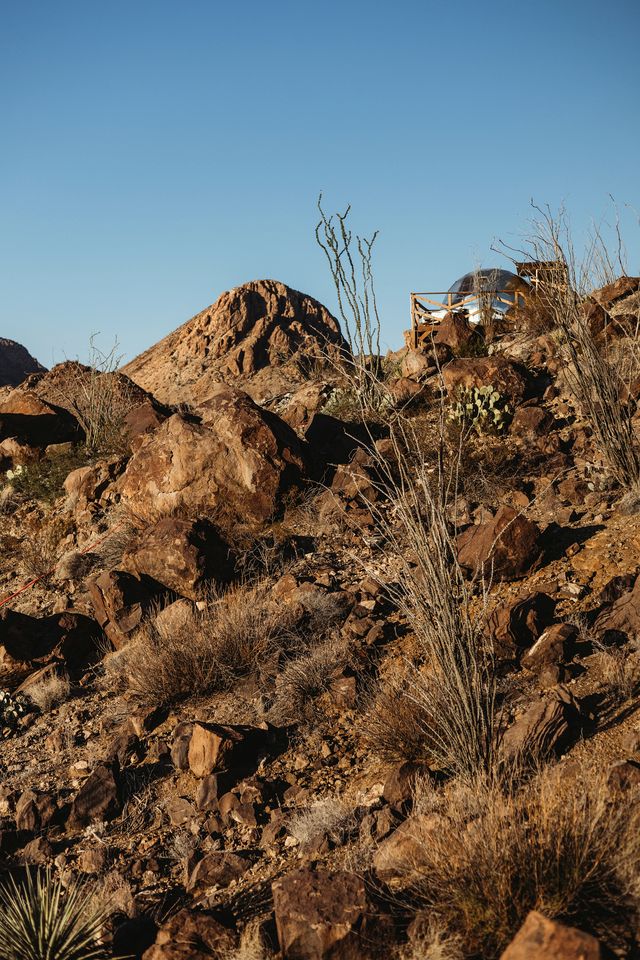 Impressive Dome with Great Panoramic Desert Views in Terlingua, Texas