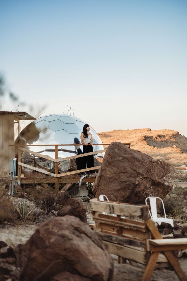 Impressive Dome with Great Panoramic Desert Views in Terlingua, Texas