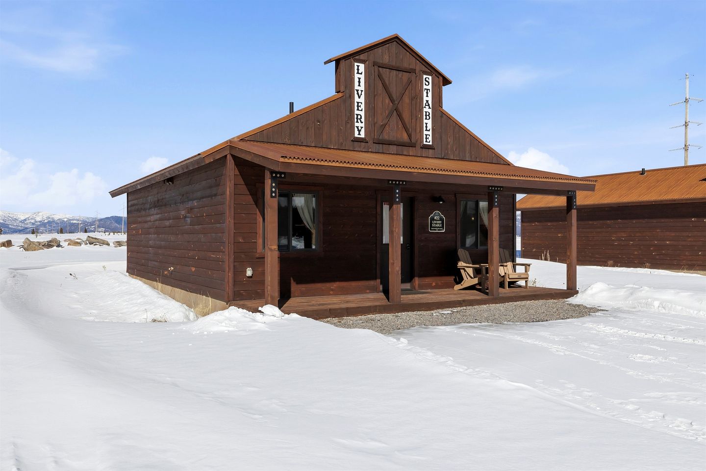 Cabins (United States of America, Island Park, Idaho)