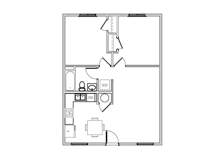Cabins (United States of America, Island Park, Idaho)