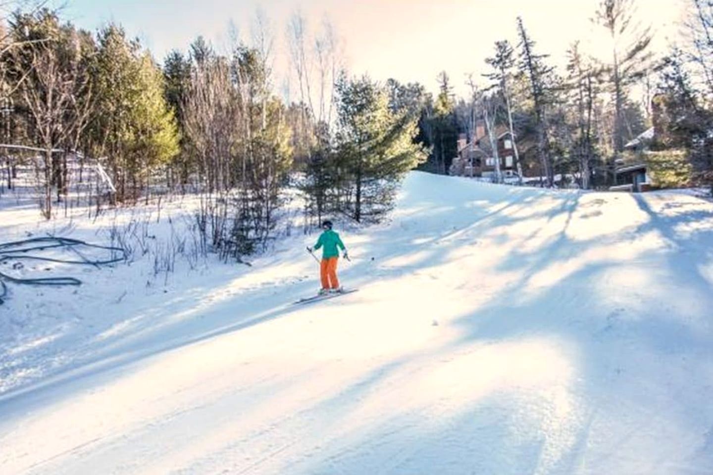 Impressive Secluded Cabin with Gorgeous Sights and Swimming Pool in Bartlett, New Hampshire