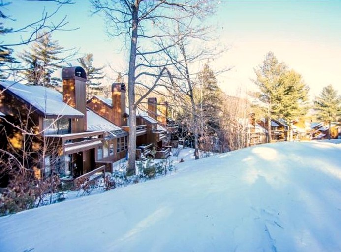 Impressive Secluded Cabin with Gorgeous Sights and Swimming Pool in Bartlett, New Hampshire