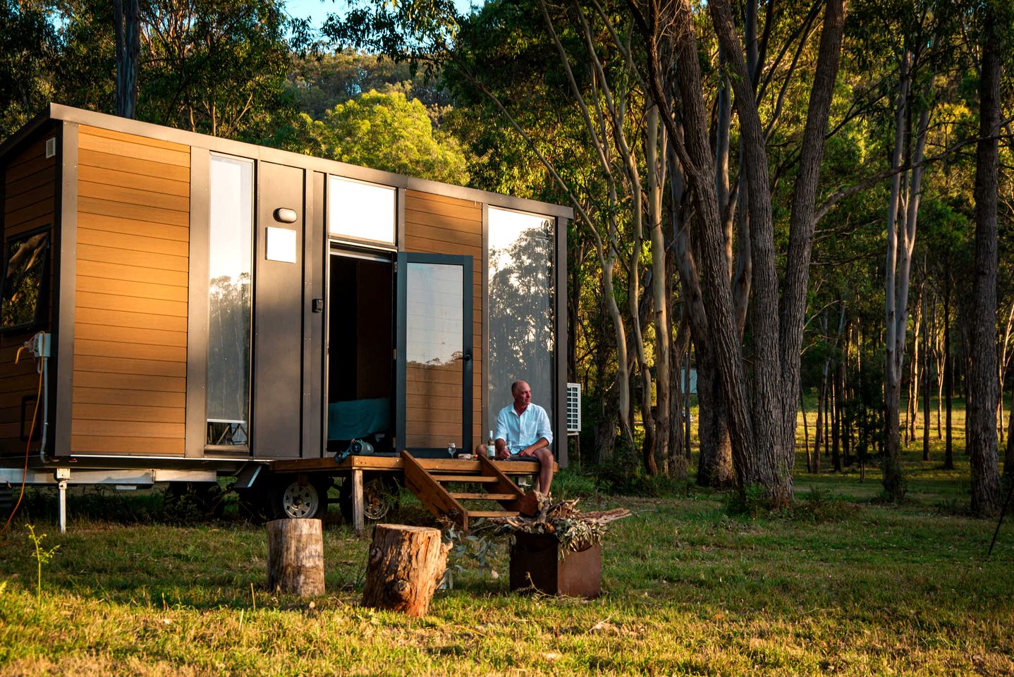 Impressive Tiny House Nestled Amidst Trees in Broke, New South Wales