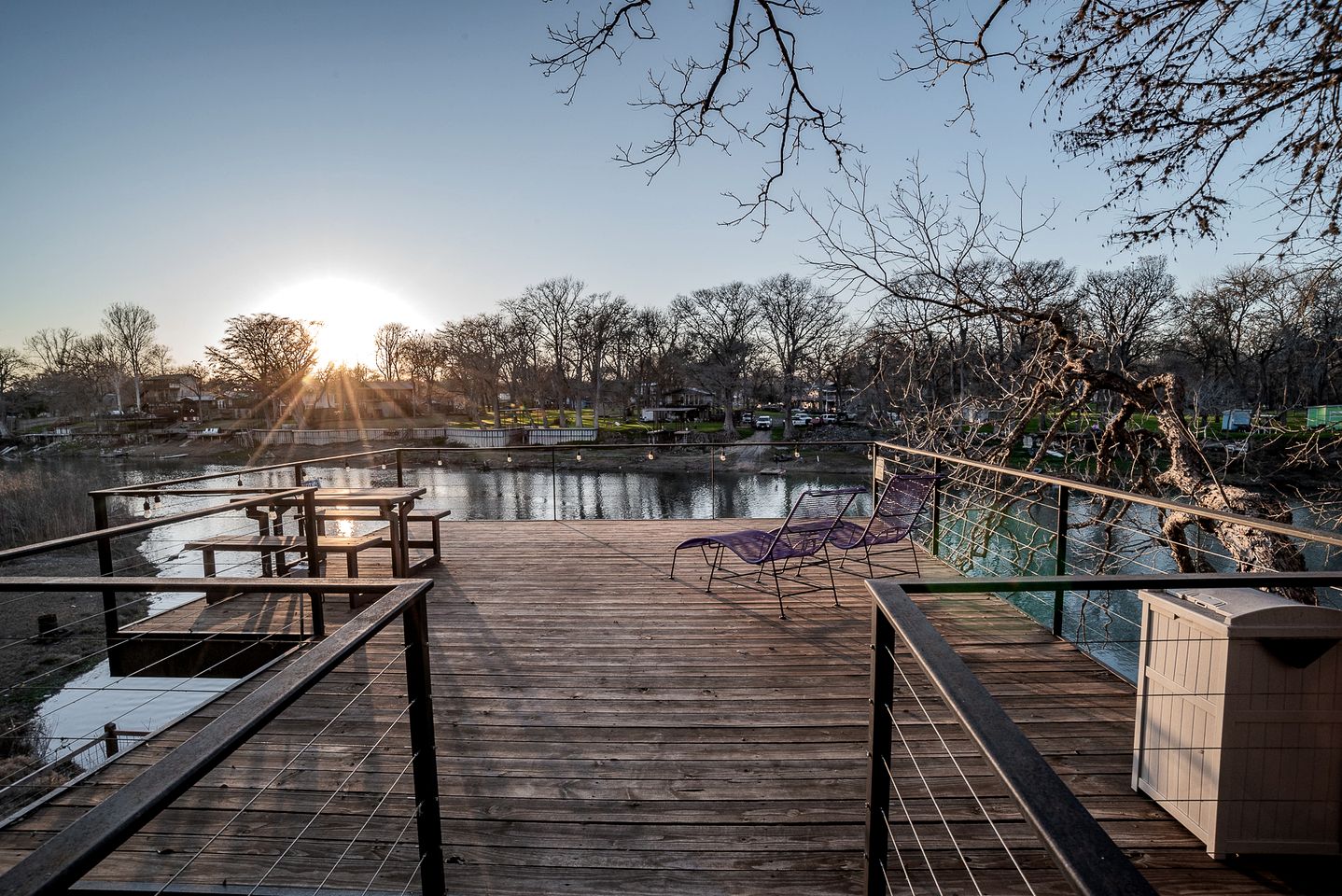Impressive Tiny House with River Access and Fire Pit in Seguin, Texas
