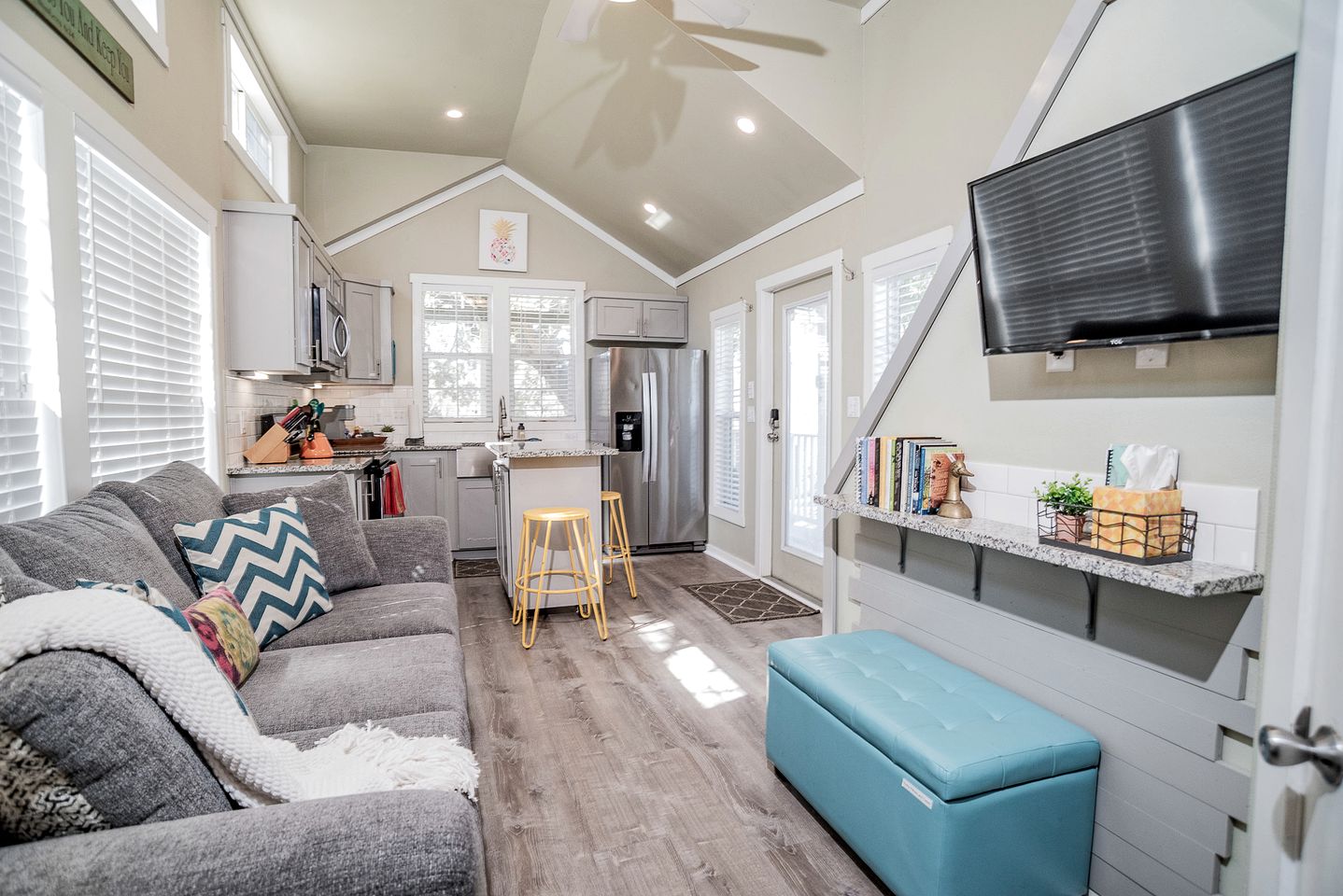 Impressive Tiny House with River Access and Fire Pit in Seguin, Texas