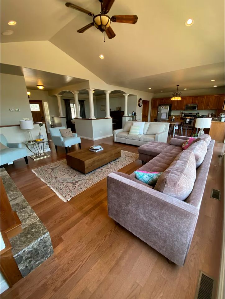 Scenic Riverview Mountain Retreat with Deck & Stargazing Near Glacier National Park, Columbia Falls MT