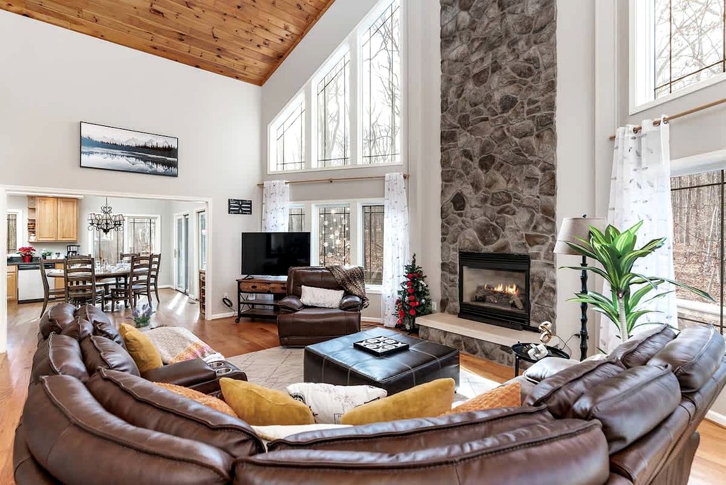 Incredible Cabin with Beautiful Indoor and Outdoor Living Spaces in Virginia