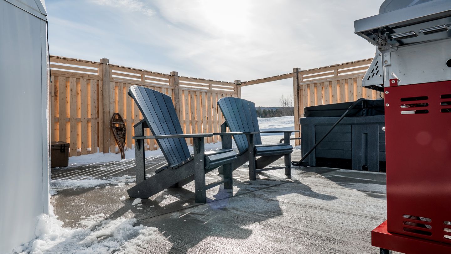 Incredible Dome Rental in Flatlands, New Brunswick with Hot Tub and Spectacular Views