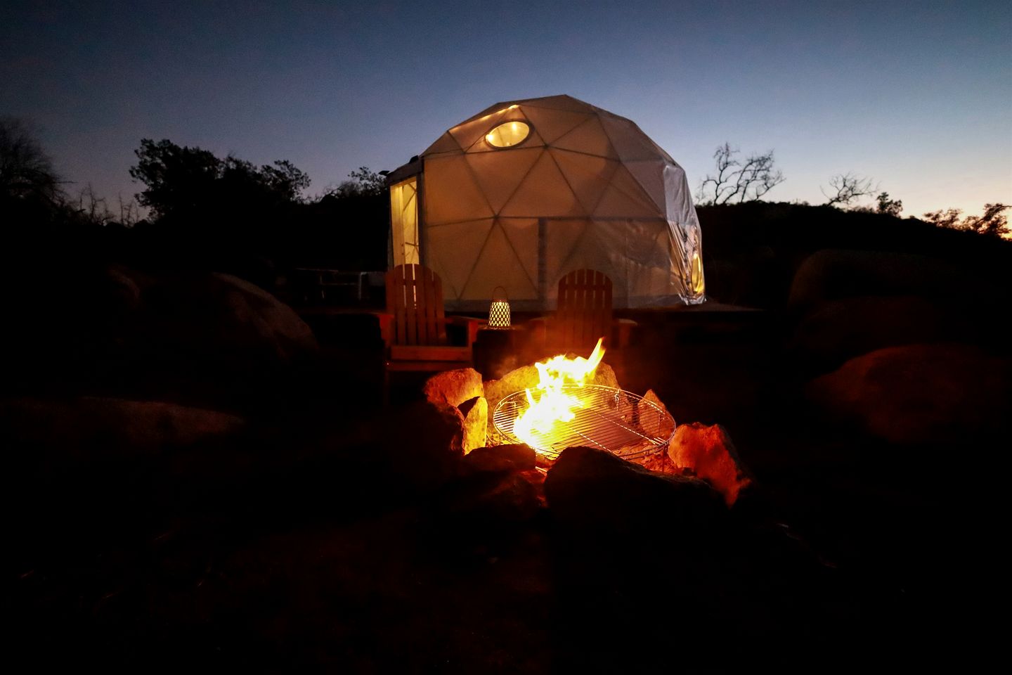 Incredible Dome for a Romantic Escape at Splitrock Valley, California