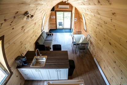 Incredible Hot-tub Provided Pod Nestled Amidst Trees in Saint-Alexis-des-Monts, Quebec photo 3