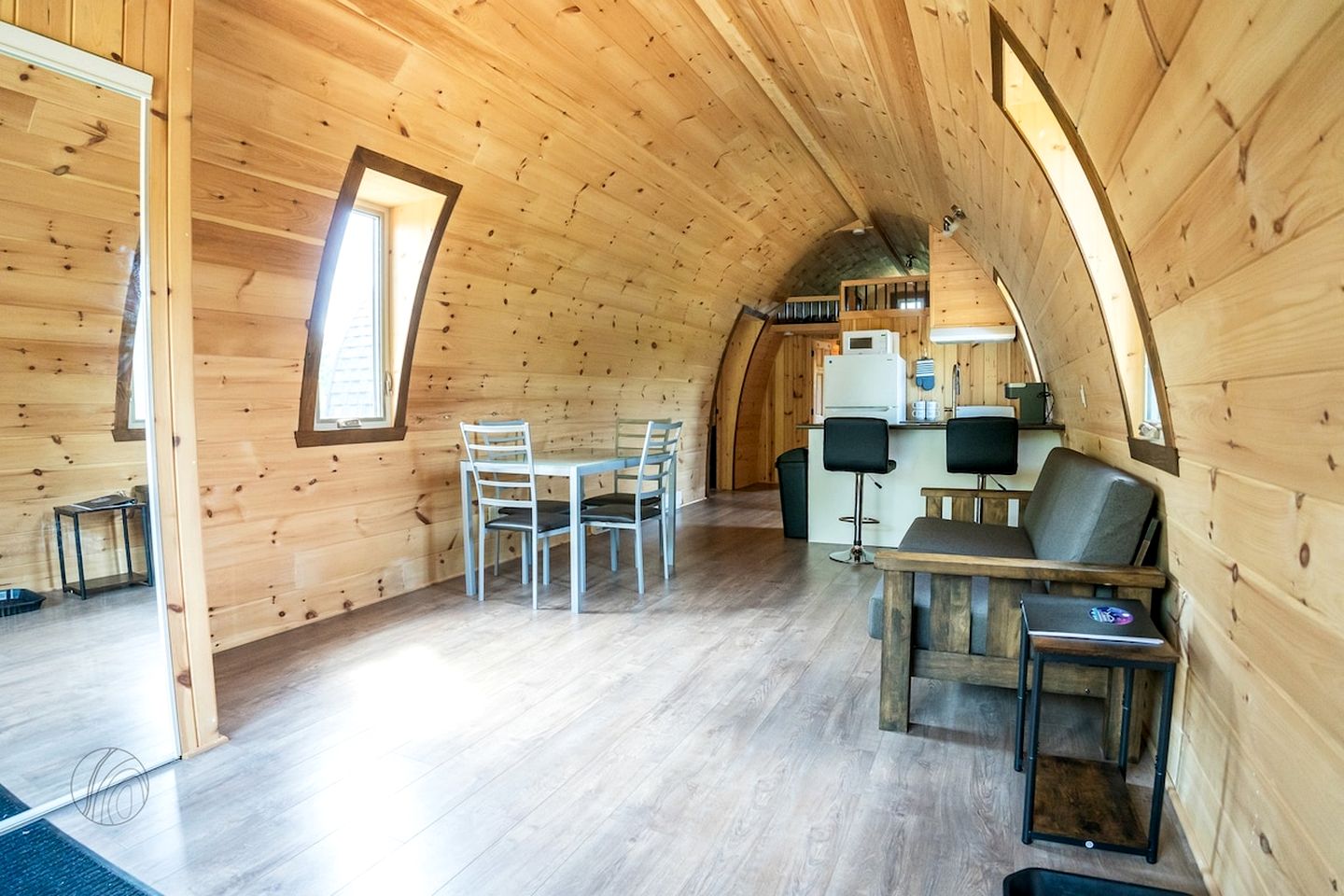 Incredible Hot-tub Provided Pod Nestled Amidst Trees in Saint-Alexis-des-Monts, Quebec