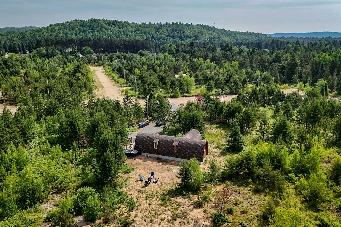Incredible Hot-tub Provided Pod Nestled Amidst Trees in Saint-Alexis-des-Monts, Quebec