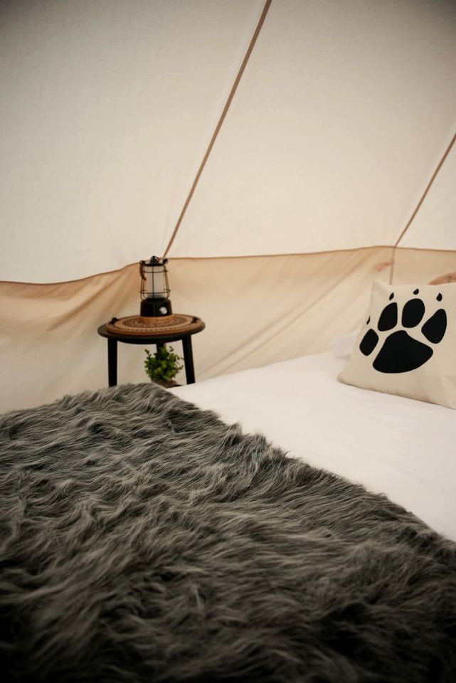 Incredible Lakefront Bell Tent with Barbecue and Fire Pit in Northern Bruce Peninsula, Ontario