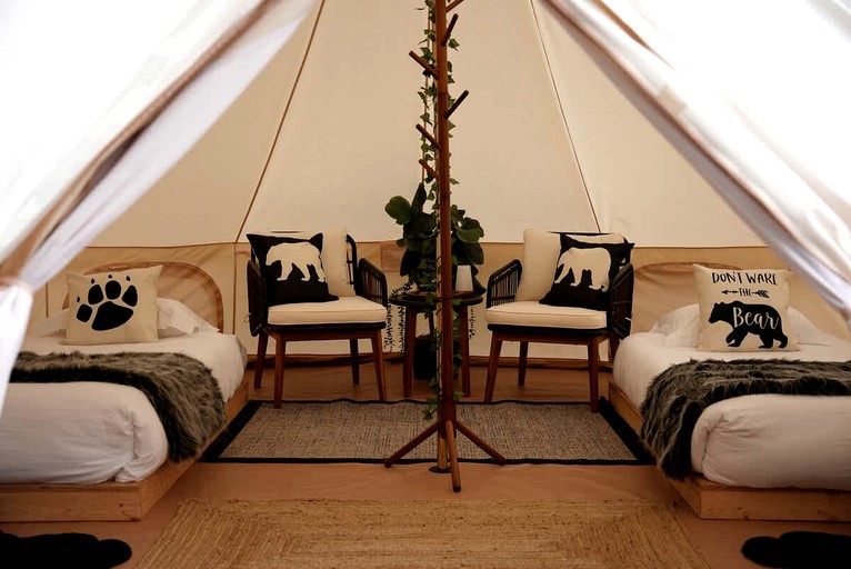Bell Tents (Canada, Northern Bruce Peninsula, Ontario)