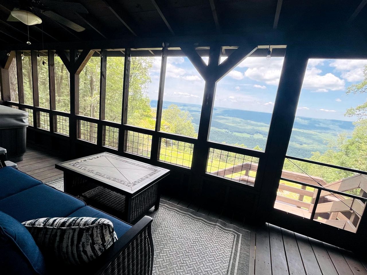 Incredible Log Cabin with Fireplace, Fire Pit and Hot-tub in Mentone, Alabama