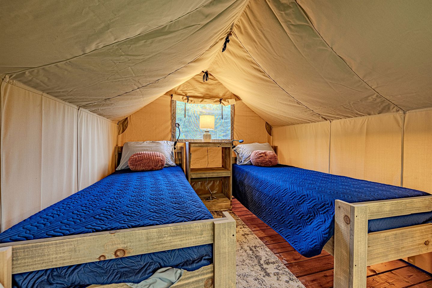 Incredible Multi-Unit Group Glamping in Safari Tents for an Amazing Outdoor Adventure with Family or Friends in Newport, Tennessee