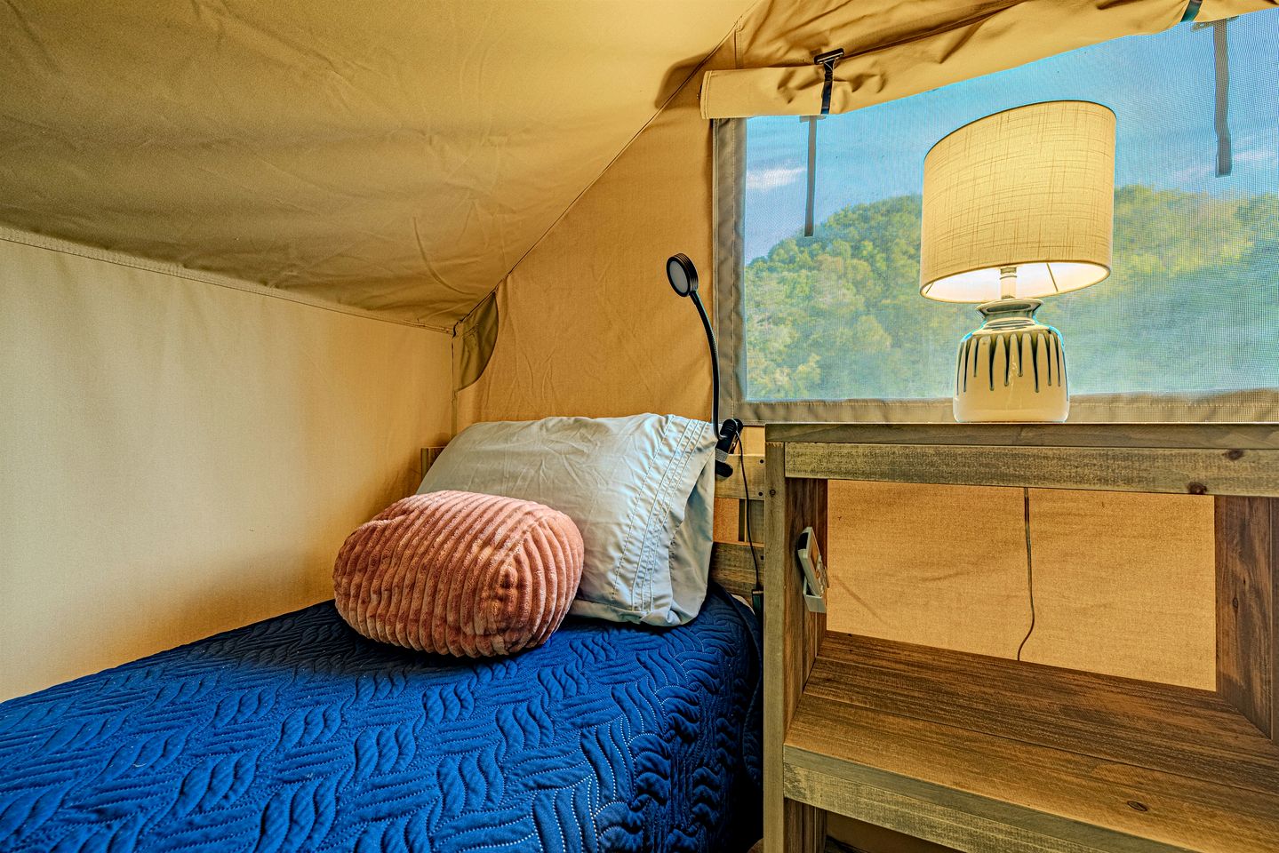 Incredible Multi-Unit Group Glamping in Safari Tents for an Amazing Outdoor Adventure with Family or Friends in Newport, Tennessee