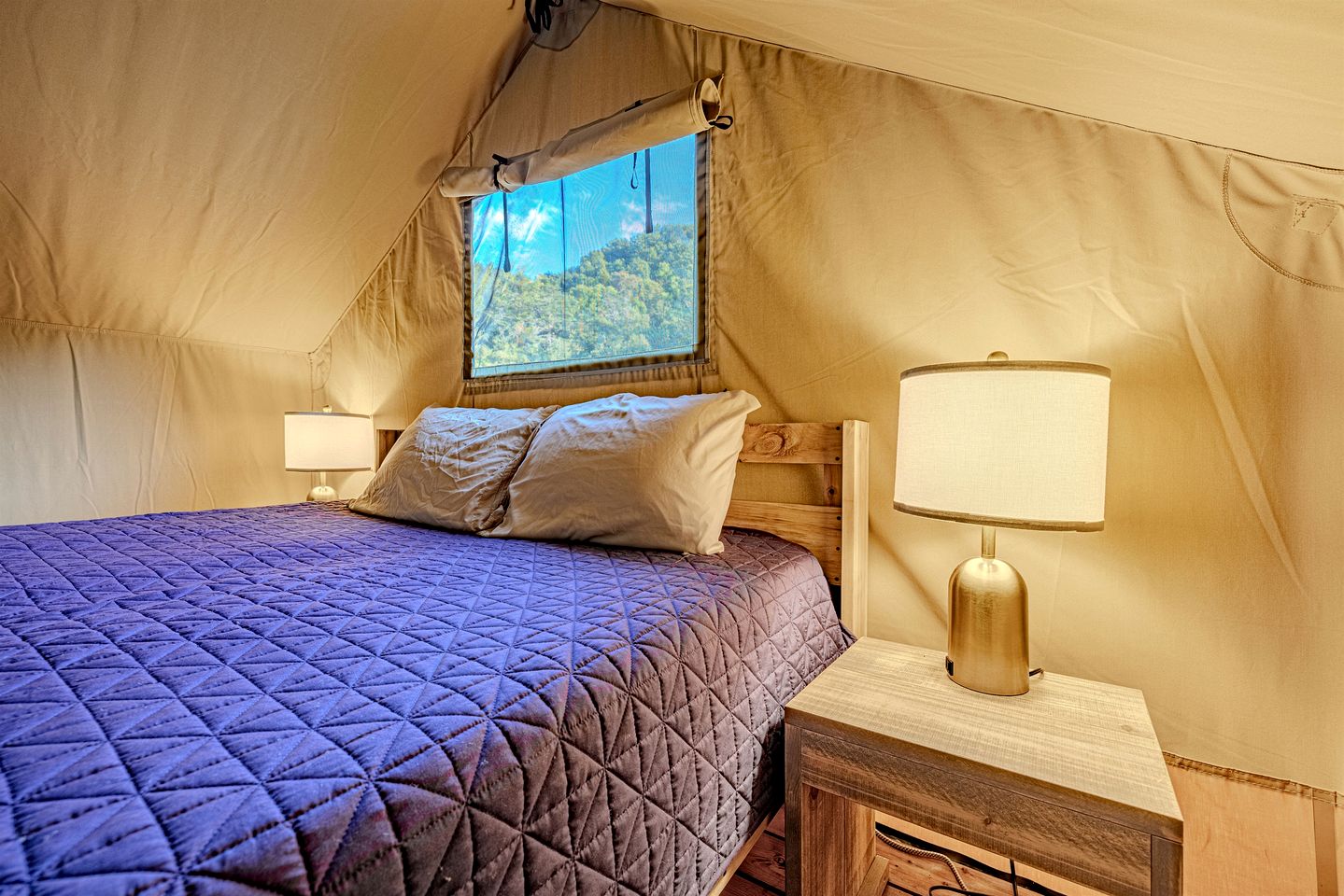 Incredible Multi-Unit Group Glamping in Safari Tents for an Amazing Outdoor Adventure with Family or Friends in Newport, Tennessee