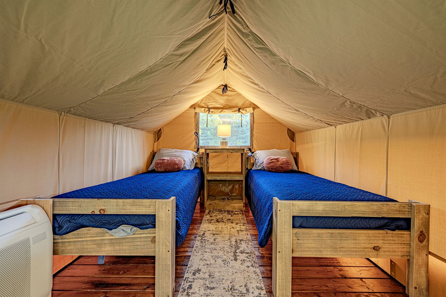 Incredible Multi-Unit Group Glamping in Safari Tents for an Amazing Outdoor Adventure with Family or Friends in Newport, Tennessee