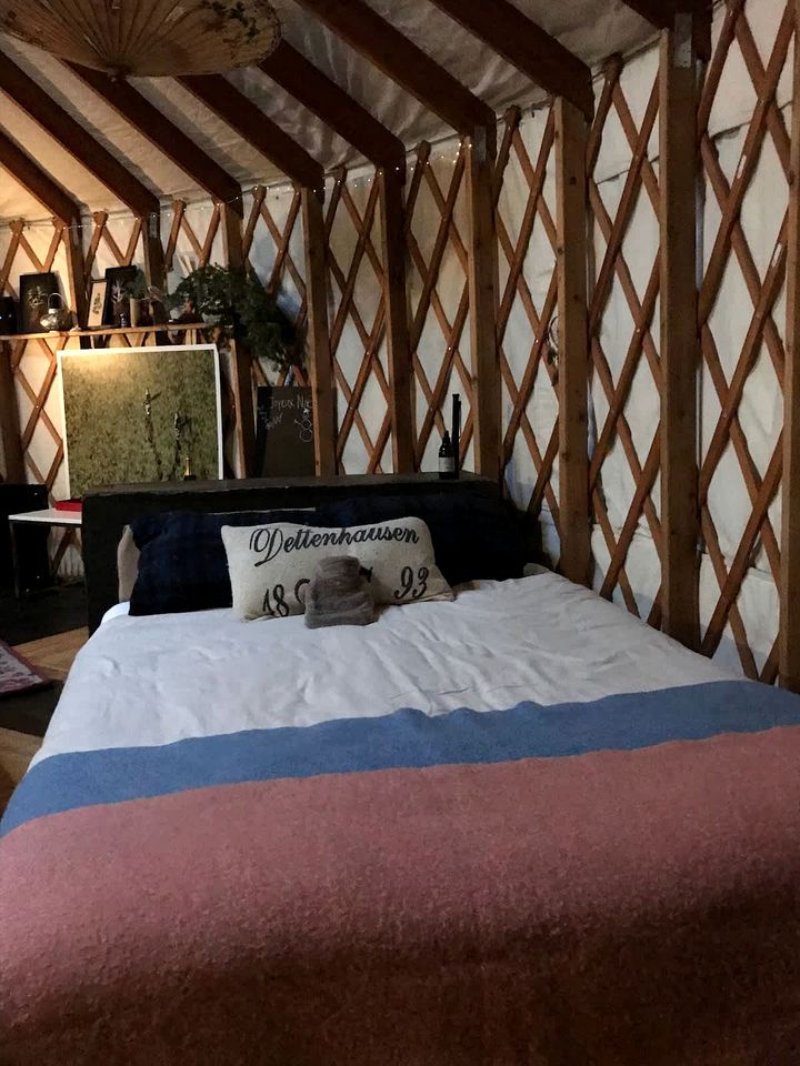 Incredible Spacious Yurt for a Unique Relaxing Getaway in Nature near Lac Green in Harrington, Quebec