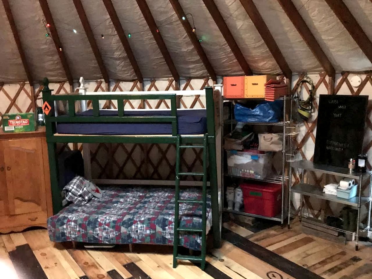 Incredible Spacious Yurt for a Unique Relaxing Getaway in Nature near Lac Green in Harrington, Quebec